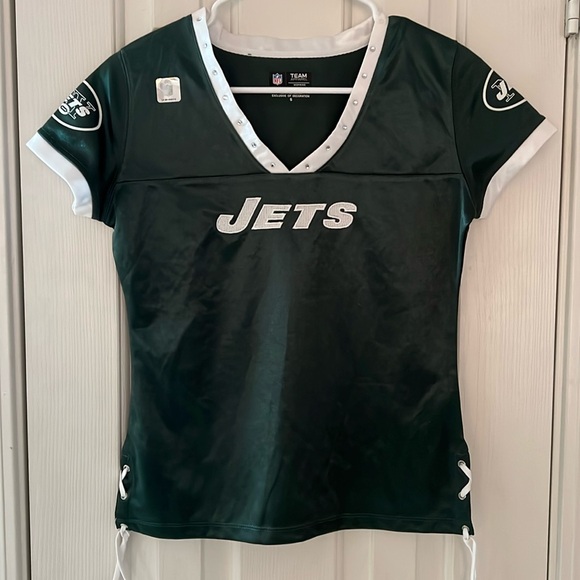 Jets satin jersey nwot Small - Picture 1 of 9